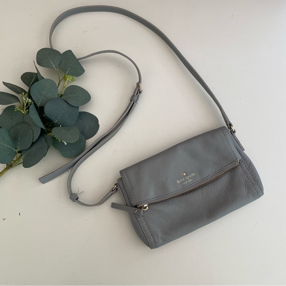 Kate Spade Textured Leather Crossbody Bag - Picture 1 of 11